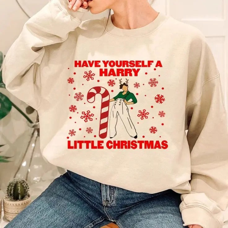 Christmas Sweatshirt Harry's house Shirt Hoodie | PrintMintTees.com