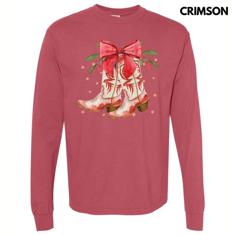 Time Boots Long Sleeve Comfort Colors 'NLB' T-Shirts, Hoodie, Sweatshirt