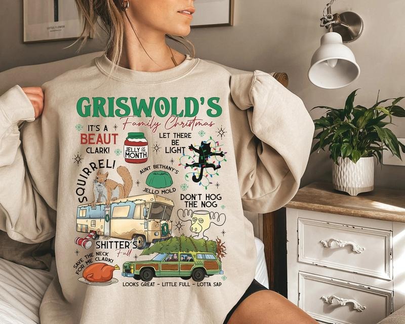 [Christmas Unisex Shirt] Griswold Christmas Sweatshirt, Griswold Co Sweater, Christmas Tree Farm Shirt, Family Vacation...