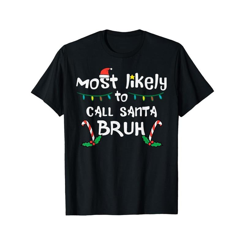 Christmas might be called Santa Bruce Christmas Family Man T-shirt made in usa Hoodie Sweatshirt | PrintMintTees.com