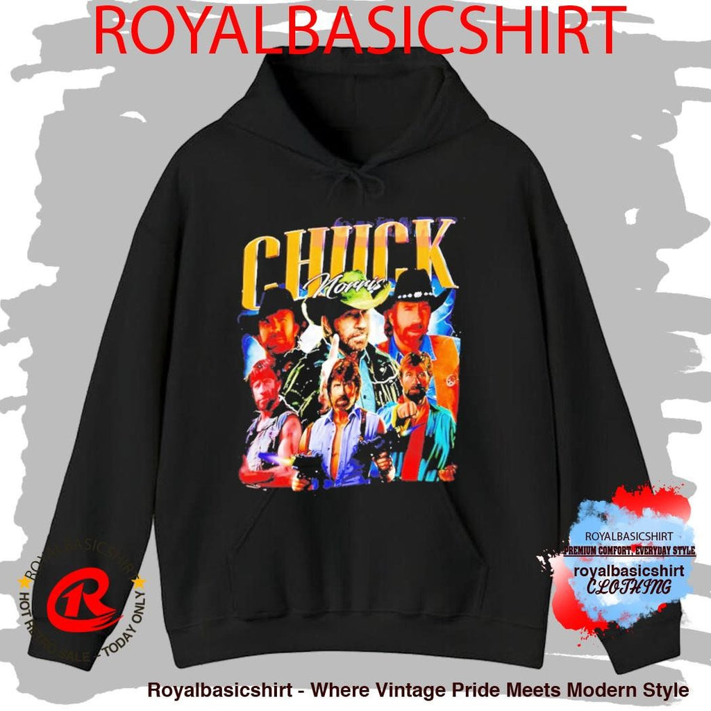 Chuck Norris Actor Movie Television Series Vintage Retro Bootleg Graphic Shirt
