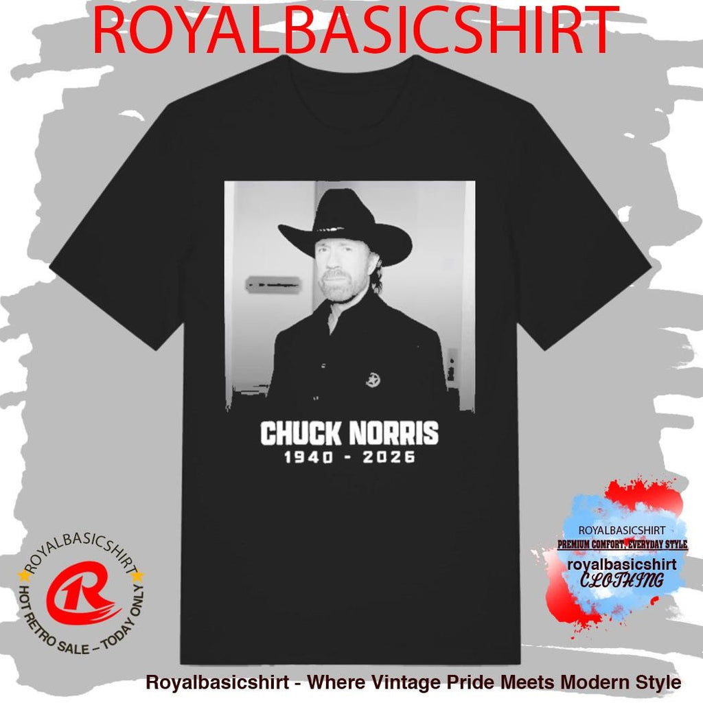 Chuck Norris Rest In Peace 2026 T-Shirt
