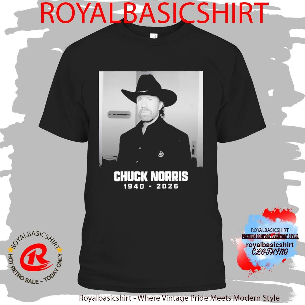 Chuck Norris Rest In Peace 2026 T-Shirt