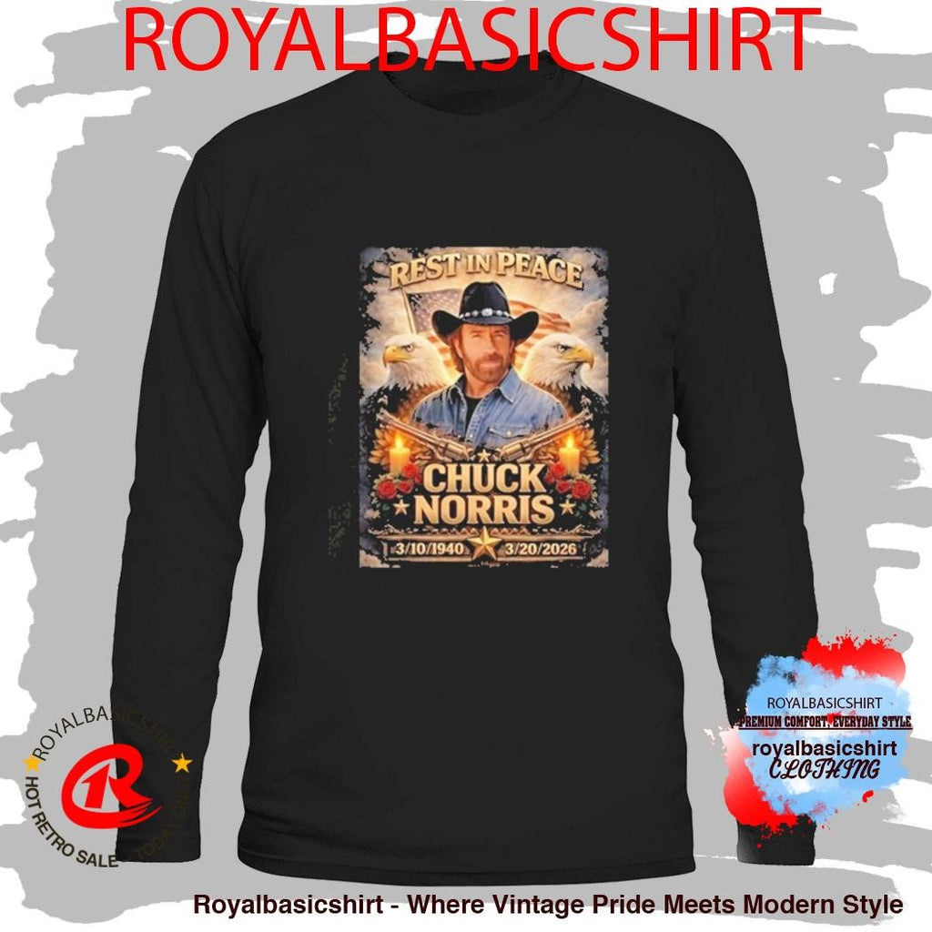 Chuck Norris Rest In Peace Shirt