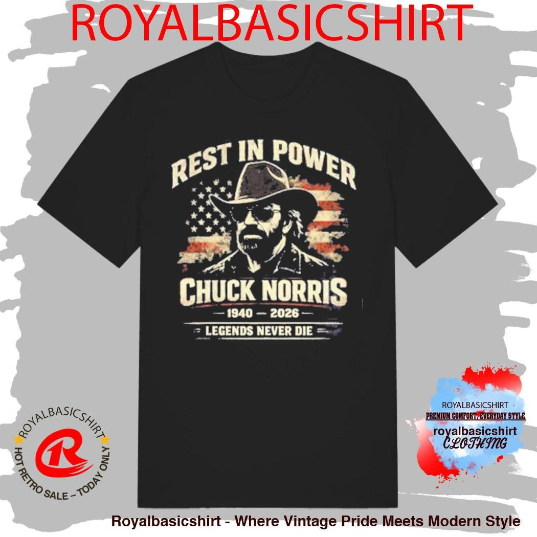 Chuck Norris Rest in Power Shirt