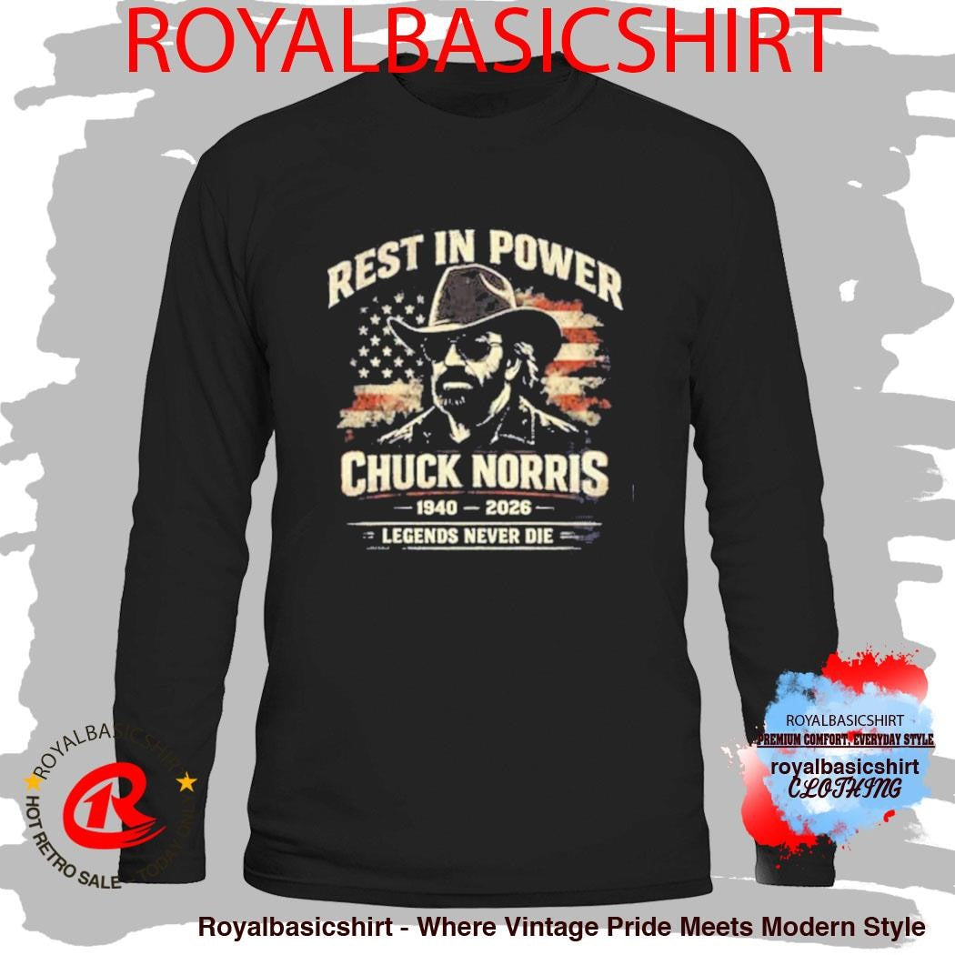 Chuck Norris Rest in Power Shirt