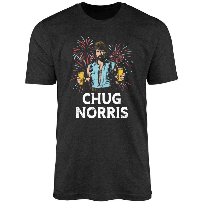 Chug Norris 4th of July Unisex Shirt Hoodie Sweatshirt | PrintMintTees.com