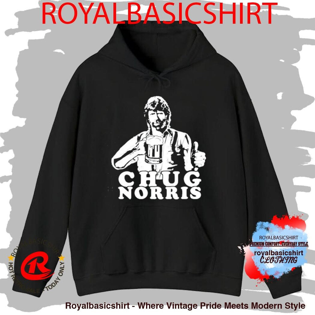 Chug Norris Cool Drinking Beer Shirt