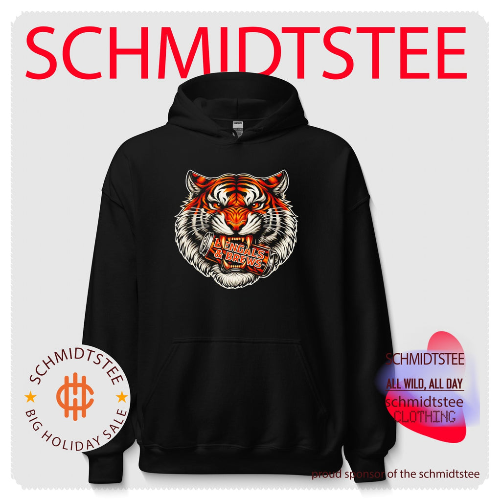 Cincinnati Bengals and Brews big head shirt