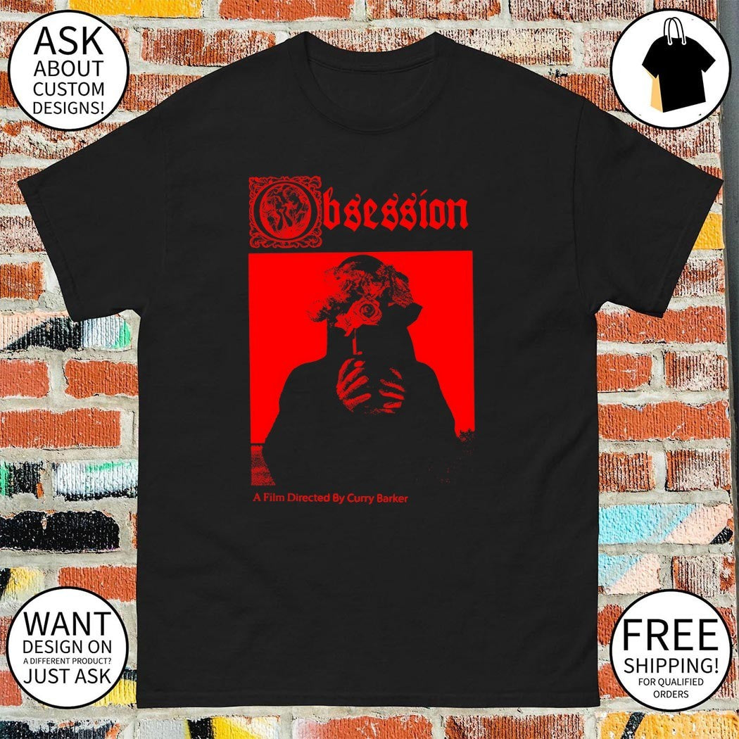 Cinematic flower figure Obsession film poster shirt