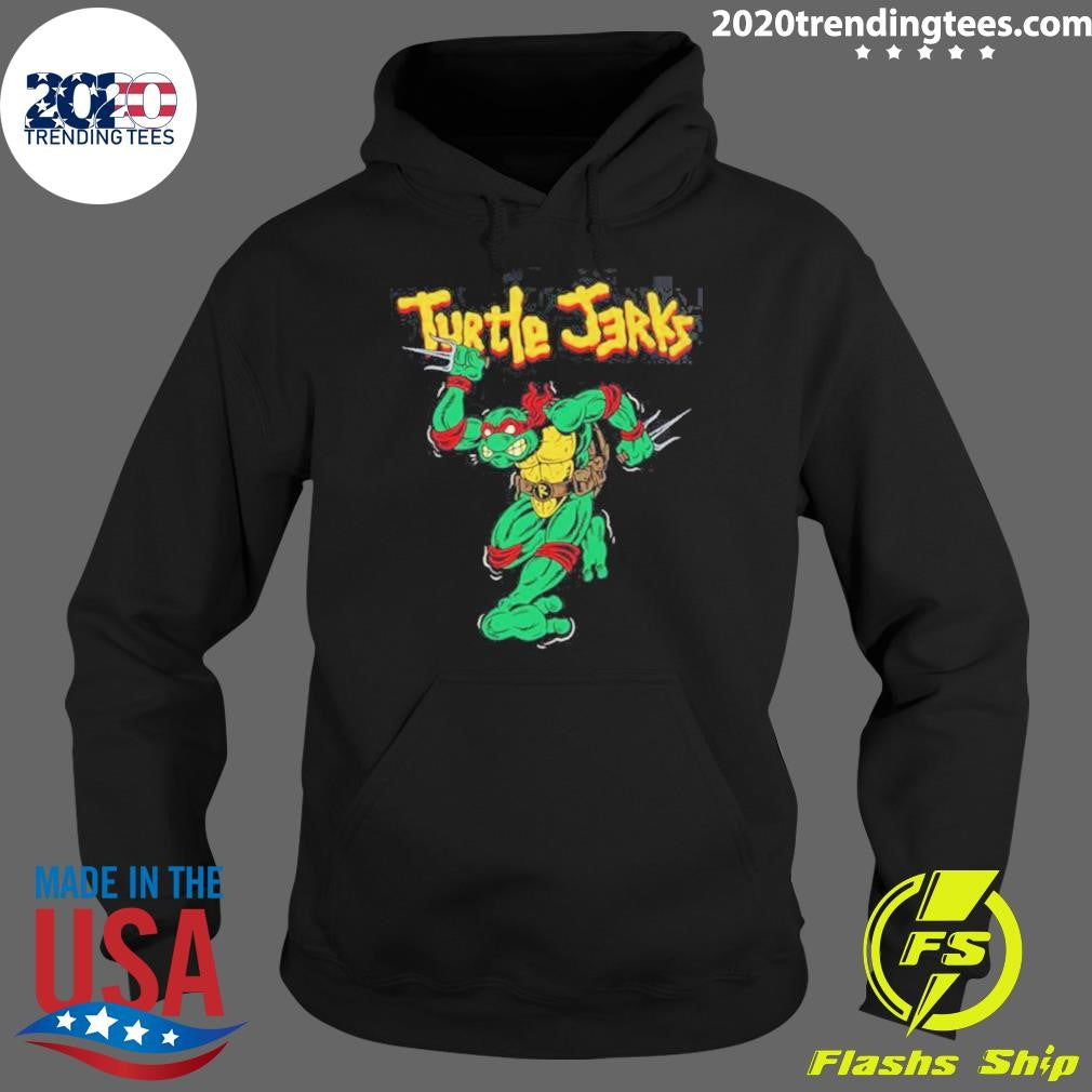 Circle Jerks X Teenage Mutant Ninja Turtles TMNT Skank Man Raphael Turtle Jerks Shirt