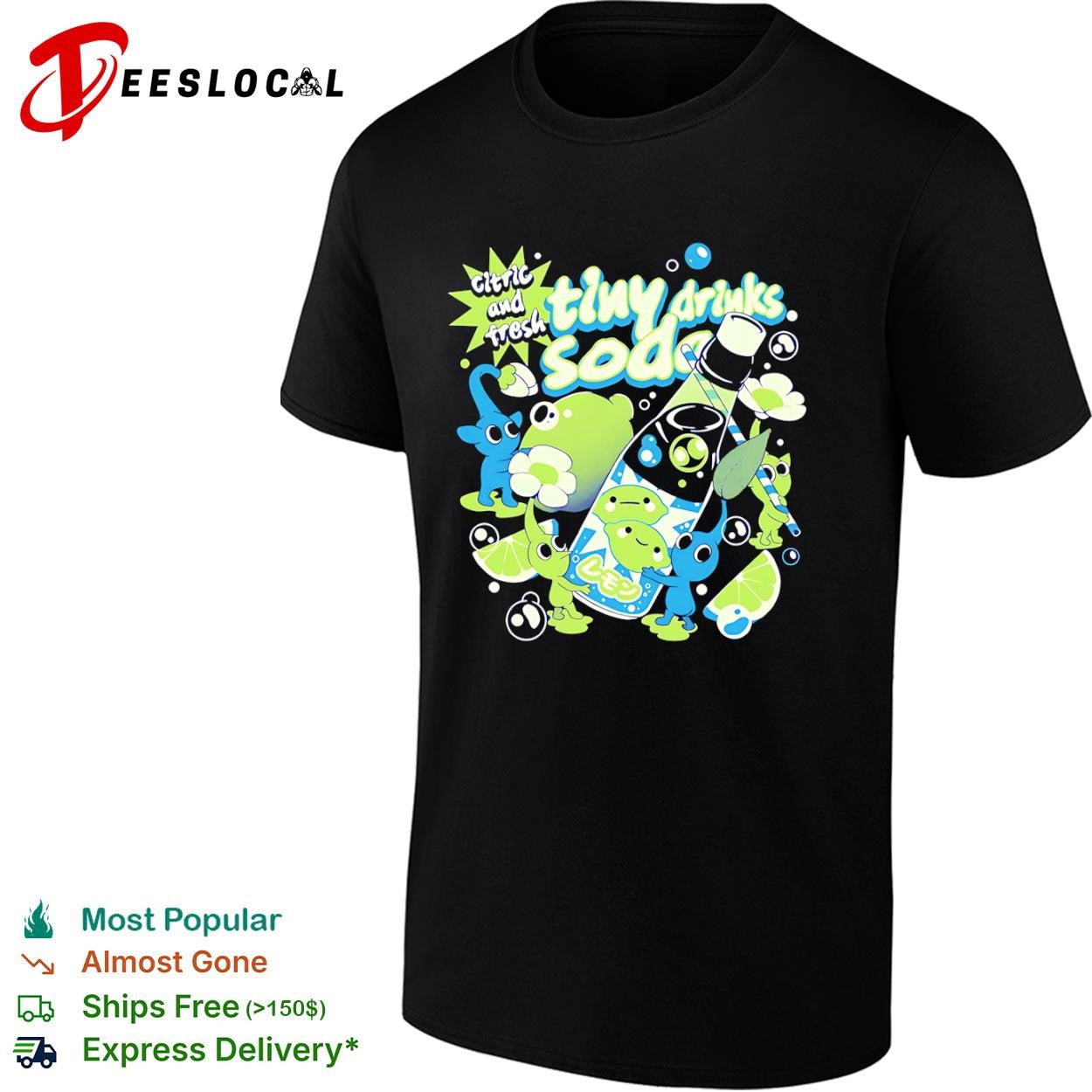 Citric and fresh Pikmin shirt