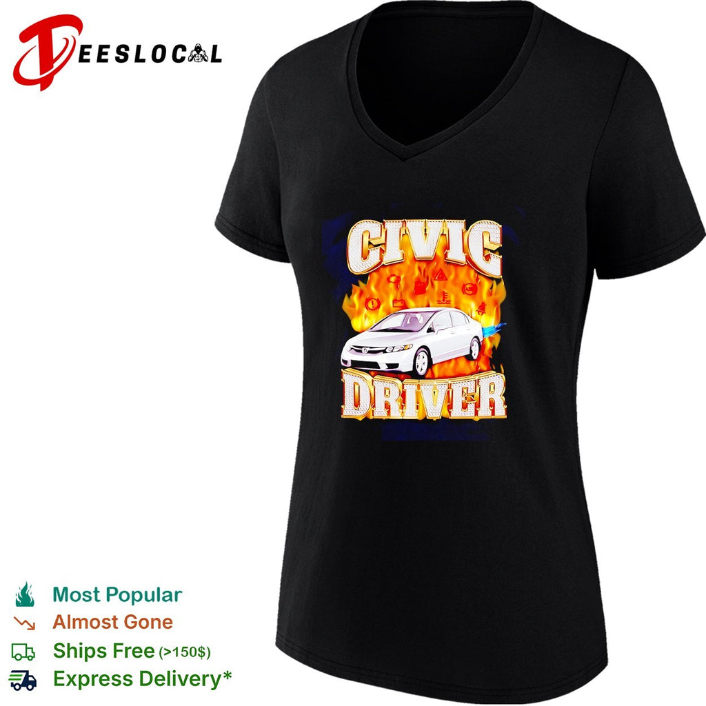 Civic Driver Honda Car JDM Automotive shirt