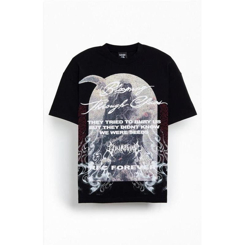 Civil Men's Standing On Everything Oversized T-Shirt - Multicolor Hoodie, Sweatshirt | PrintMintTees.com