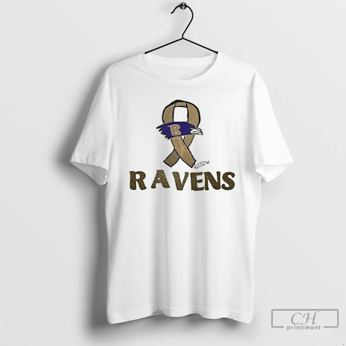 Classic 2025 Ravens Crucial Catch Sunny Rose T Shirts