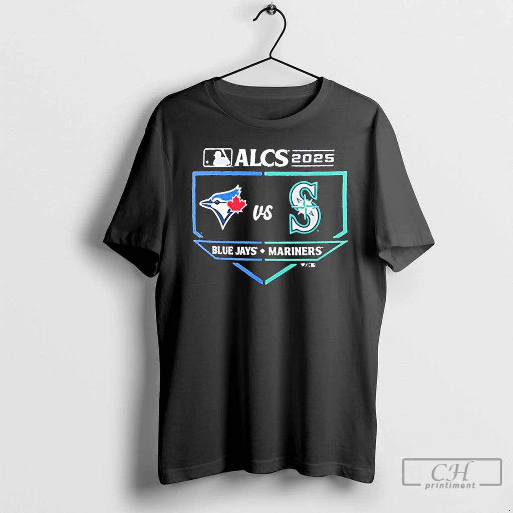 Classic Alcs Batters Box 2025 Blue Jays Vs Mariners T Shirts