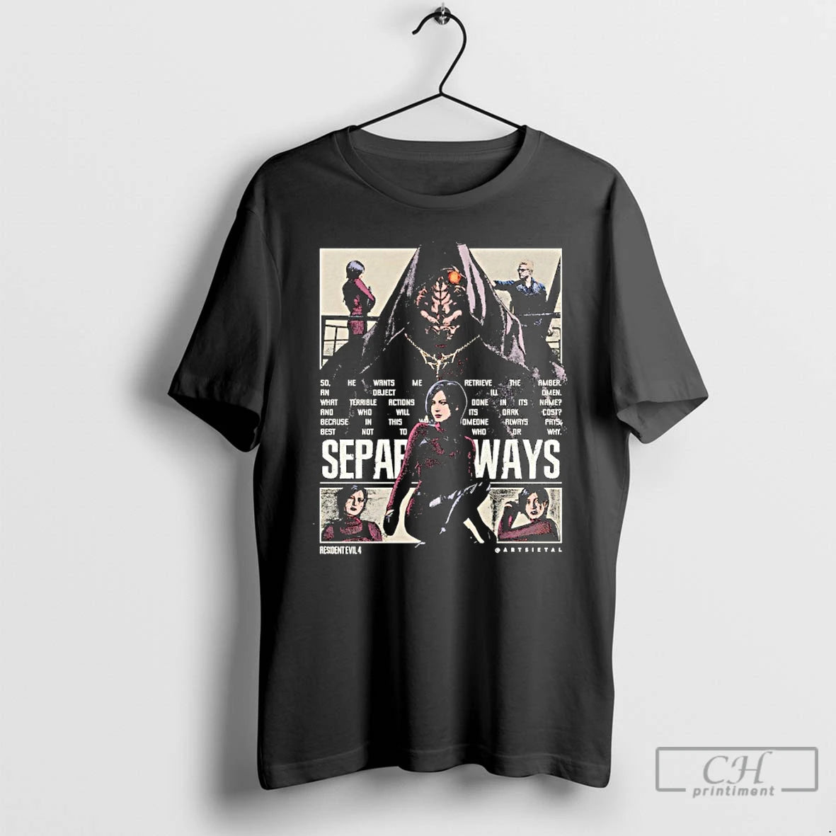 Classic Ada Wong Separate Ways Resident Evil 4 T-Shirts, Hoodie, Sweatshirt | PrintMintTees.com