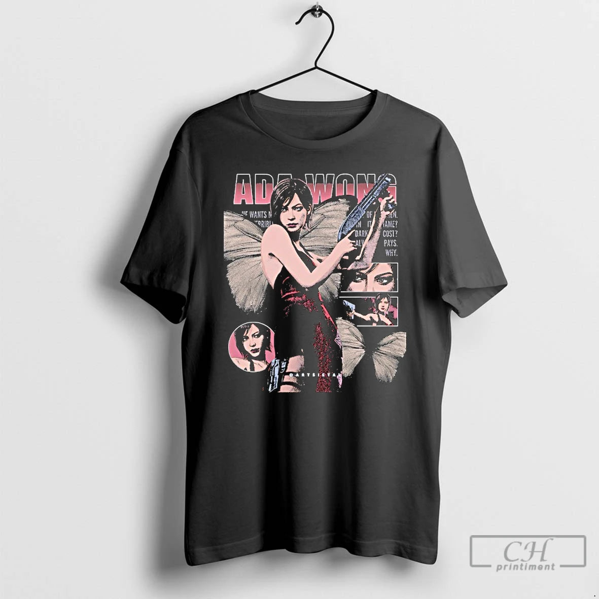 Classic Ada Wong Separate Ways Resident Evil 4 Remake T-Shirts, Hoodie, Sweatshirt | PrintMintTees.com