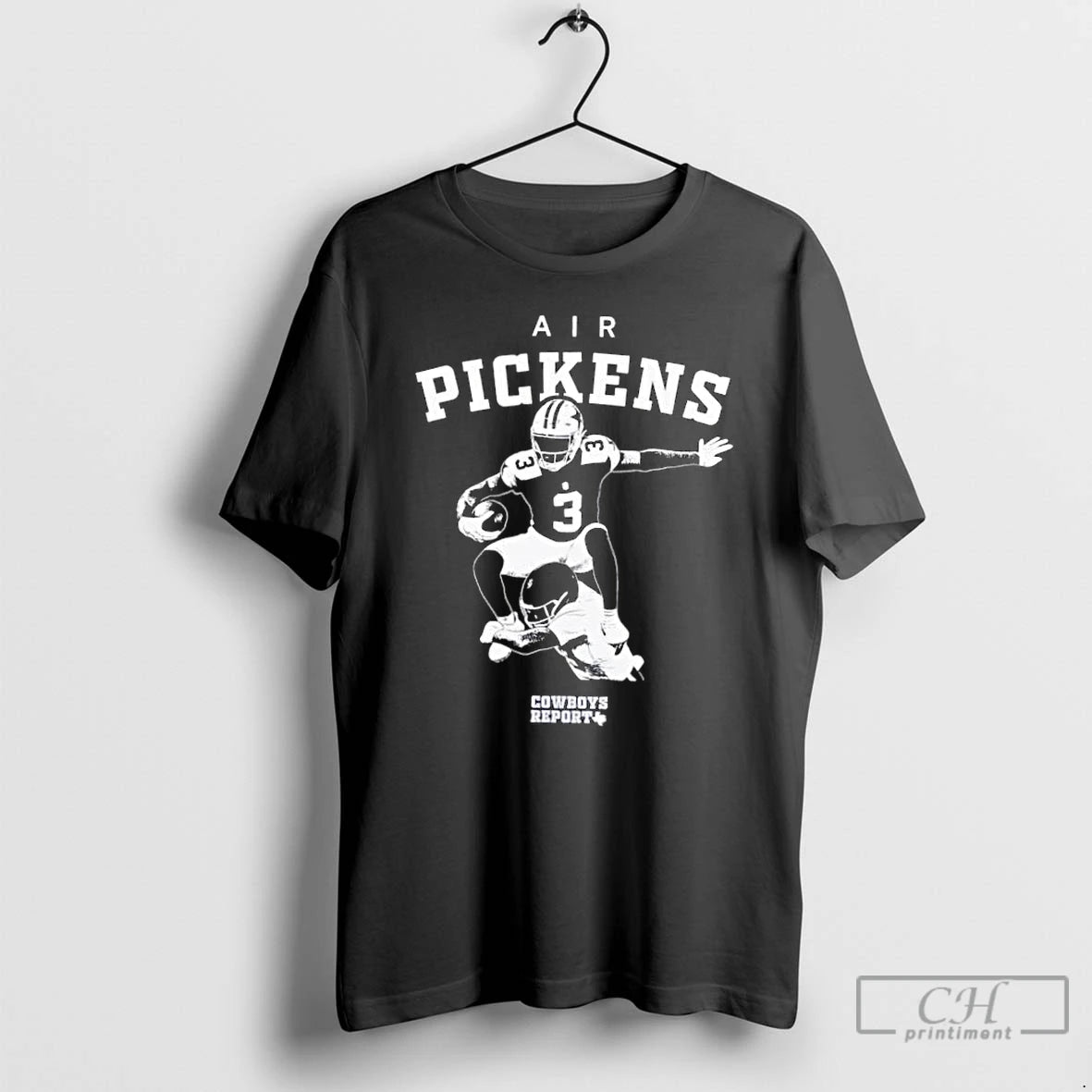 Classic Air Pickens Dallas Cowboys Report T-Shirts, Hoodie, Sweatshirt | PrintMintTees.com