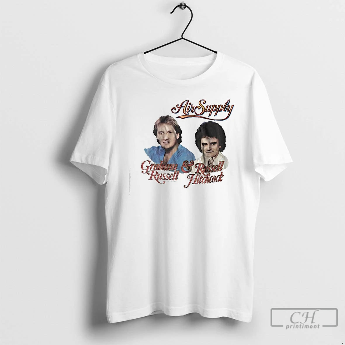 Classic Air Supply Graham Russel And Russell Hitchcock Vintage T-Shirts, Hoodie, Sweatshirt | PrintMintTees.com