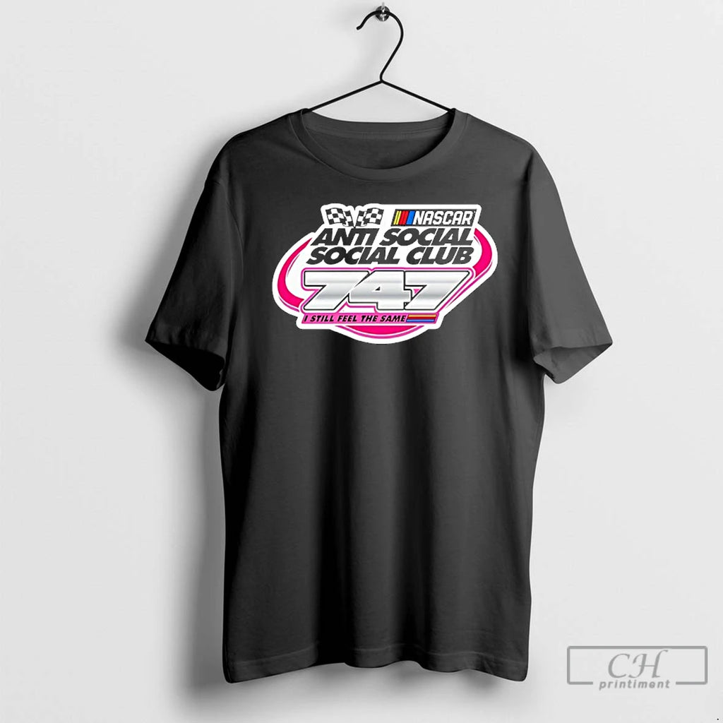 Classic Anti Social Social Club X Nascar Game 747 I Still Fell The Same