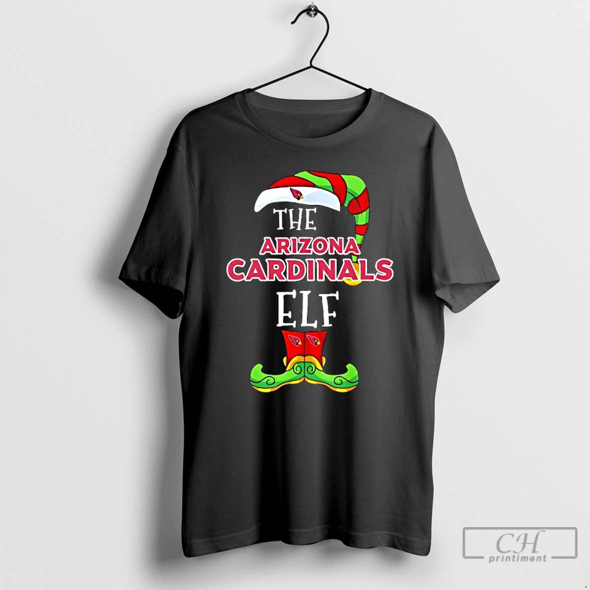 Classic Arizona Cardinals Christmas Elf T-Shirts, Hoodie, Sweatshirt | PrintMintTees.com