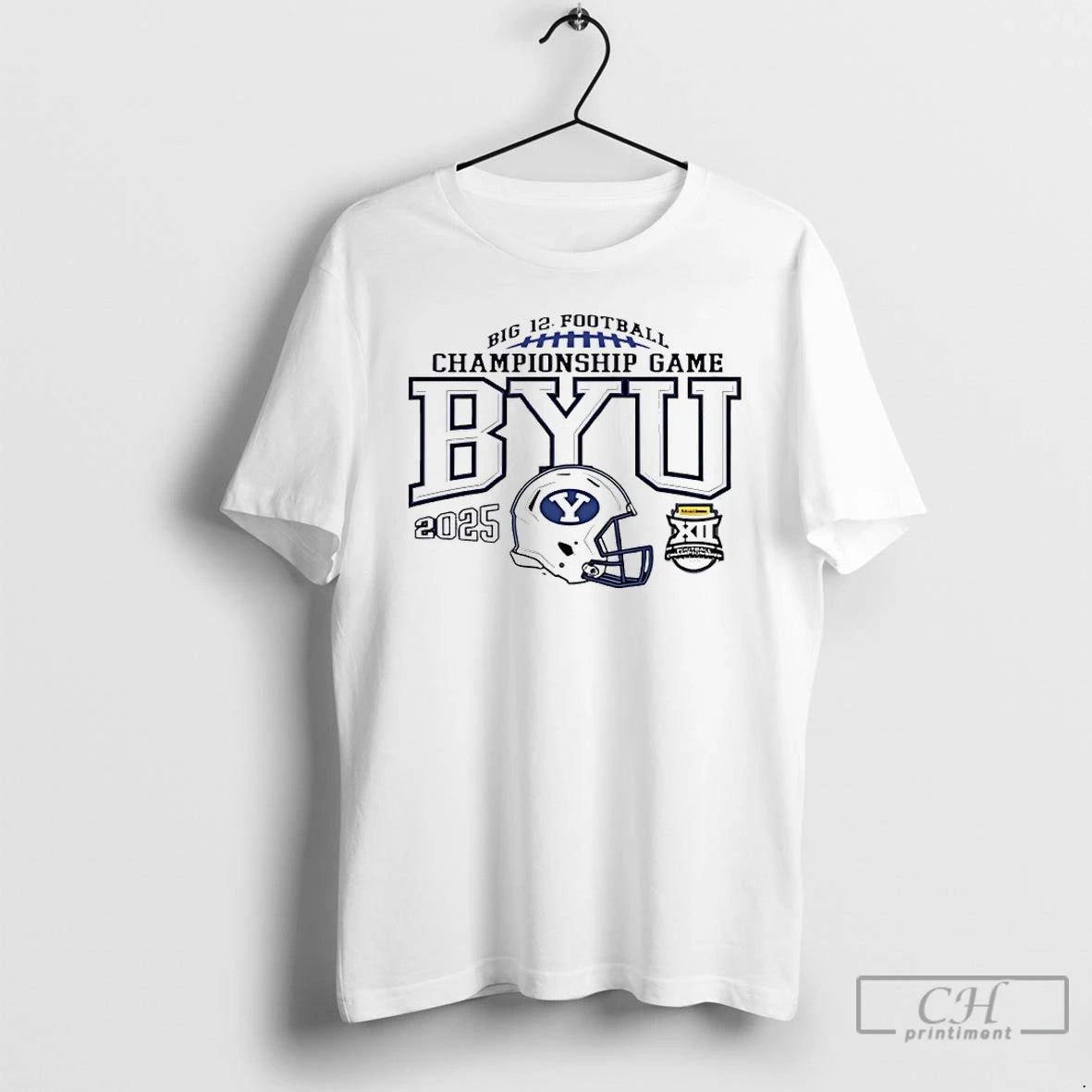 Classic Byu Cougars 2025 Big 12 Football Championship Game T-Shirts, Hoodie, Sweatshirt | PrintMintTees.com