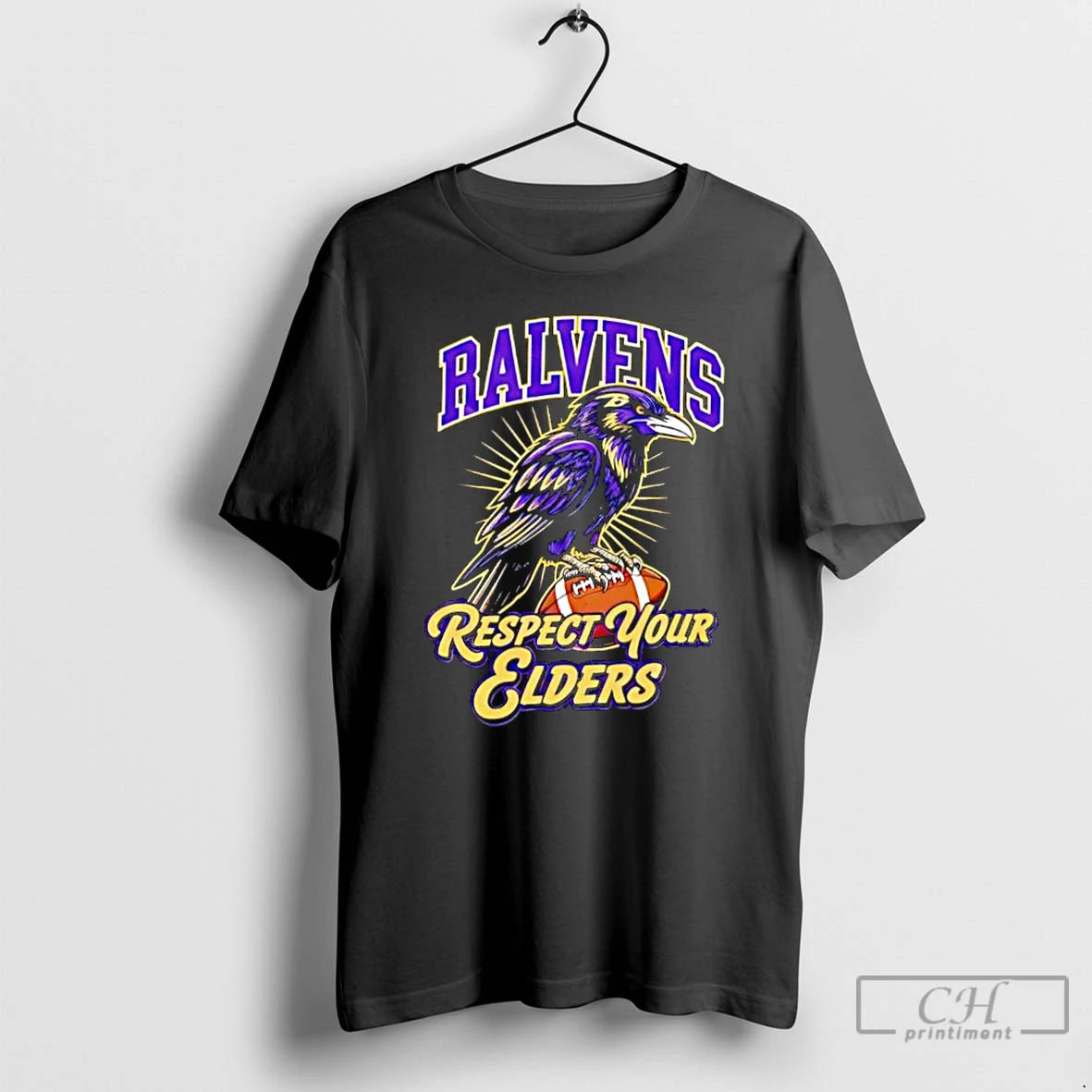 Classic Baltimore Ravens Respect Your Elders T-Shirts, Hoodie, Sweatshirt | PrintMintTees.com