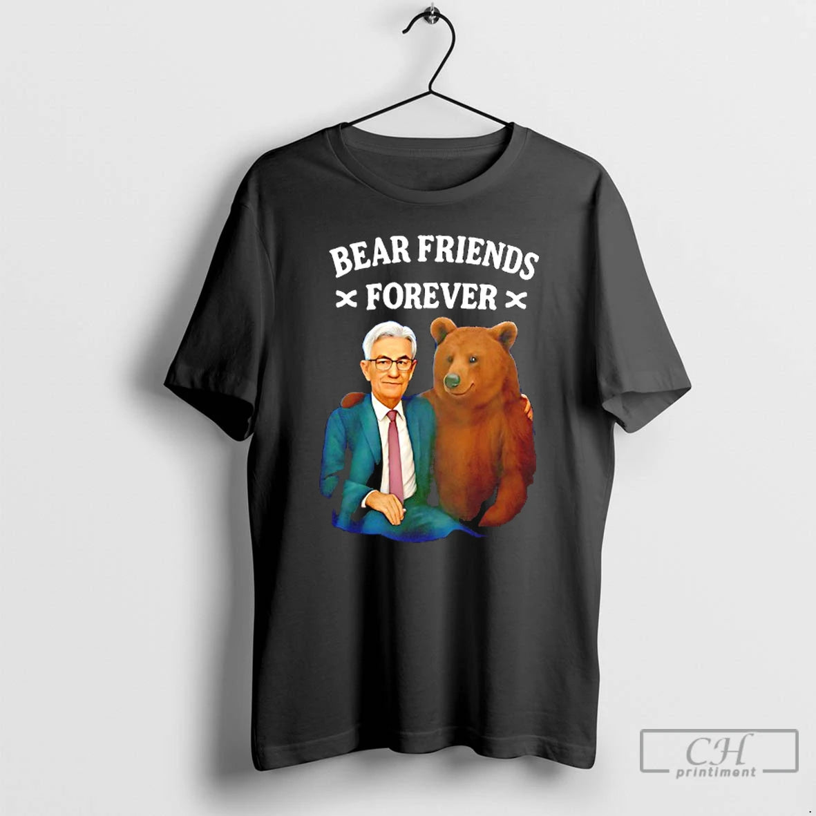 Classic Bear Friends Forever Jerome Powell T-Shirts, Hoodie, Sweatshirt | PrintMintTees.com