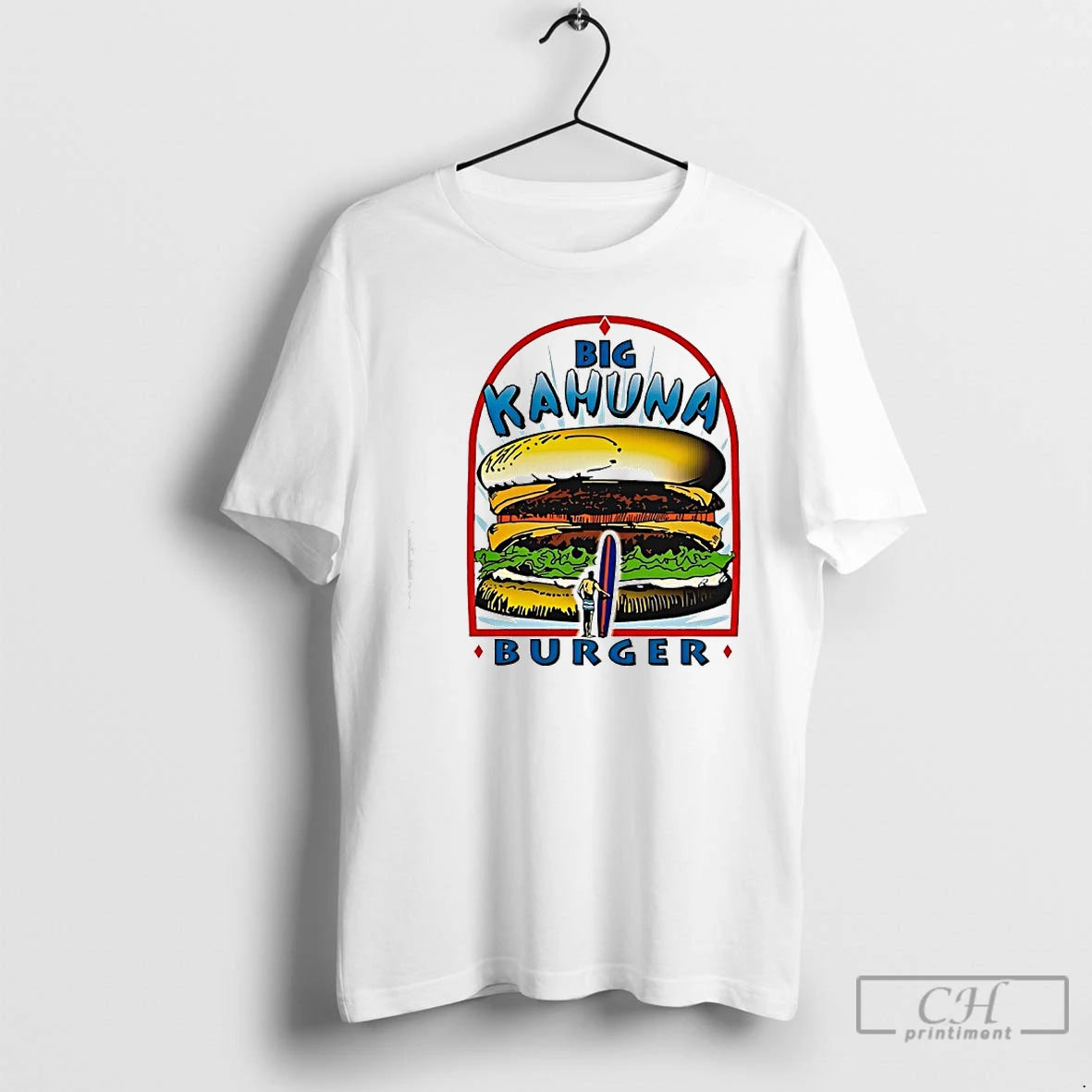 Classic Big Kahuna Burger Fictional Hawaiian T-Shirts, Hoodie, Sweatshirt | PrintMintTees.com
