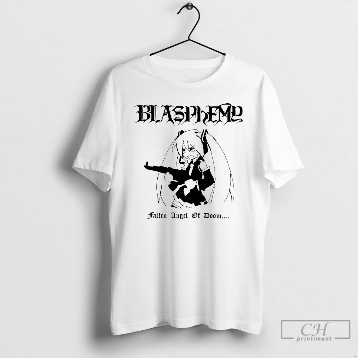 Classic Blasphemy Fallen Angel Of Doom T-Shirts, Hoodie, Sweatshirt | PrintMintTees.com