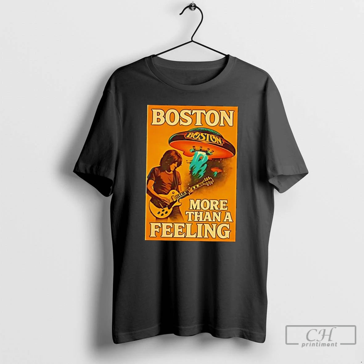 Classic Boston More Than A Feeling Photo Retro Band T-Shirts, Hoodie, Sweatshirt | PrintMintTees.com