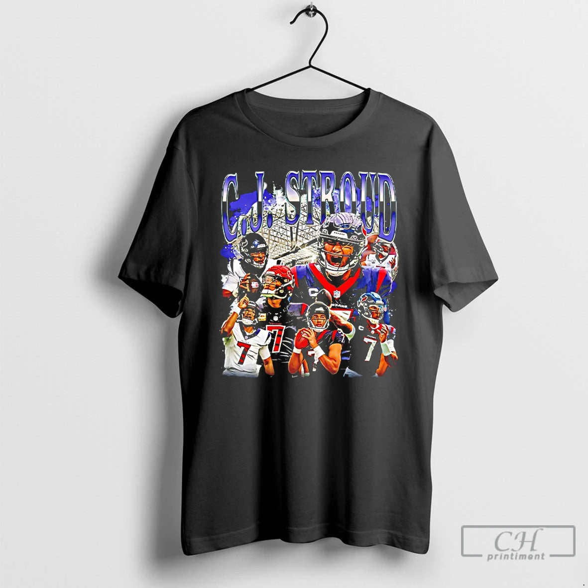 Classic C J Stroud 7 Houston Texans T-Shirts, Hoodie, Sweatshirt | PrintMintTees.com