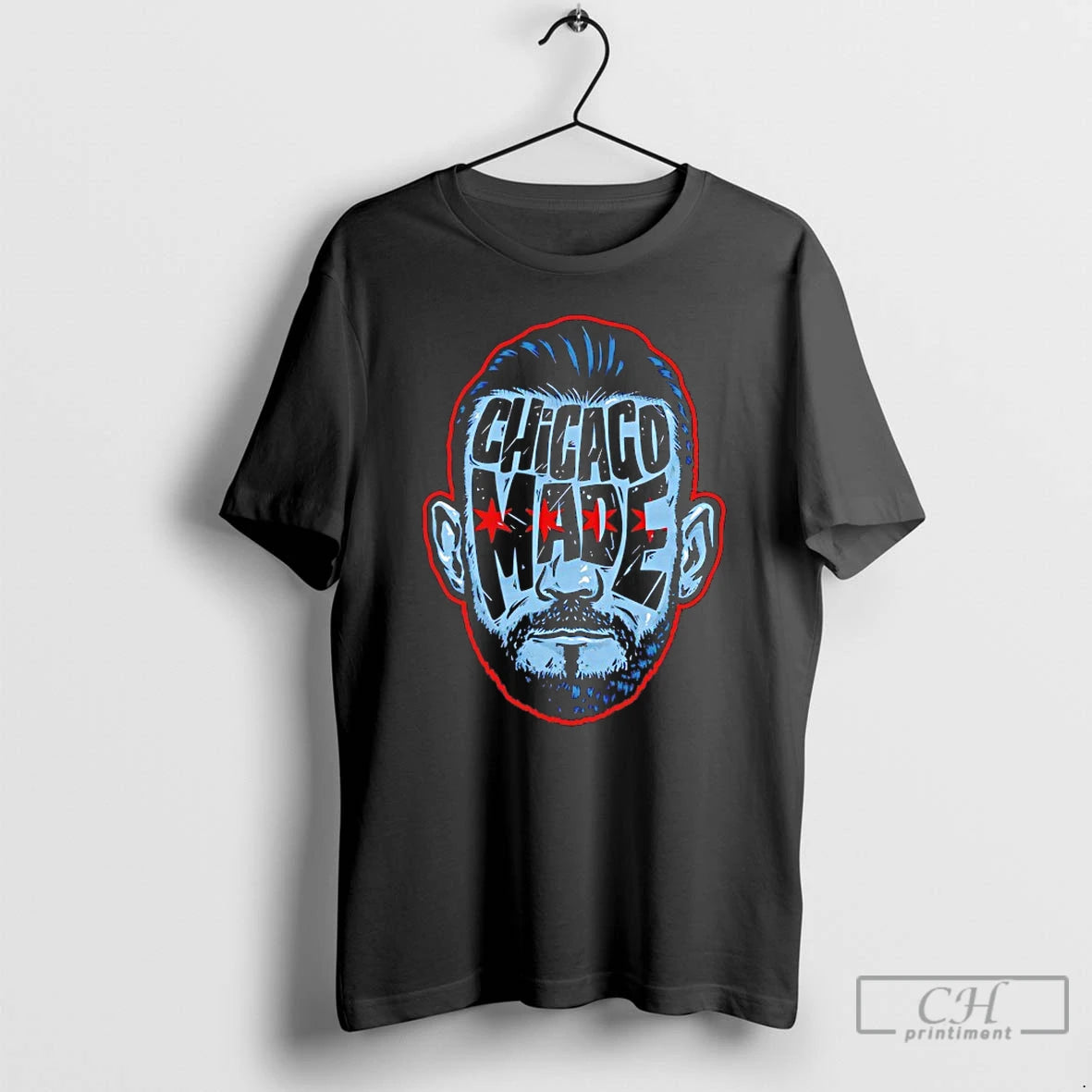 Classic Cm Punk Chicago Made Silhouette T-Shirts, Hoodie, Sweatshirt | PrintMintTees.com