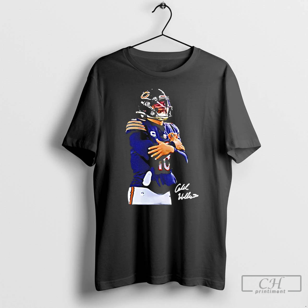 Classic Caleb Williams Cold Chicago Football Signature T-Shirts, Hoodie, Sweatshirt | PrintMintTees.com