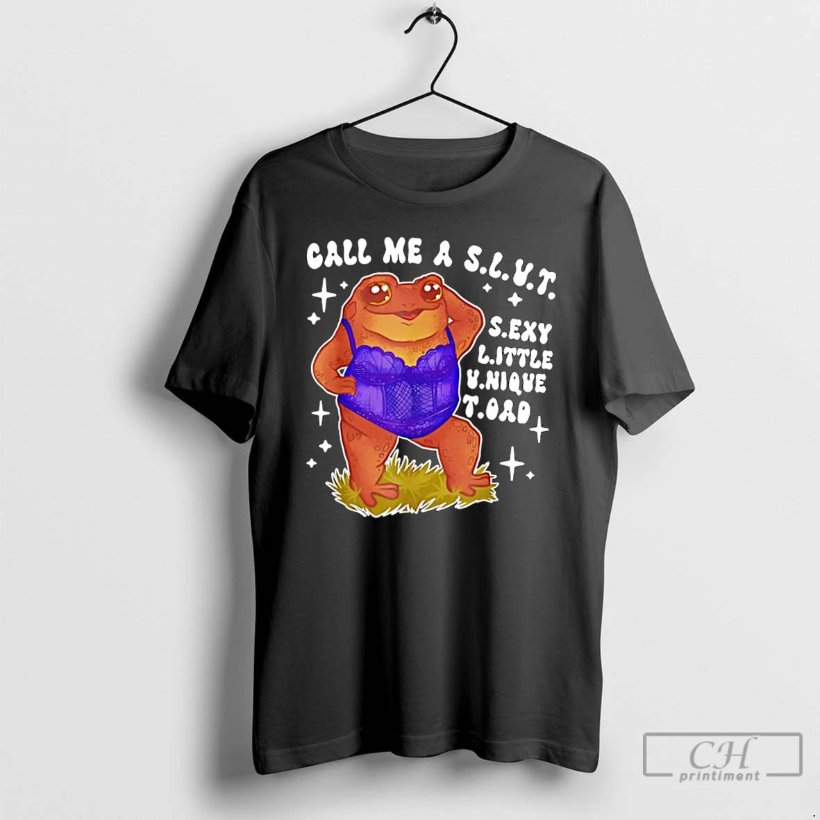 Classic Call Me A S L U T Sexy Little Unique Toad Frog T Shirts Hoodie, Sweatshirt | PrintMintTees.com