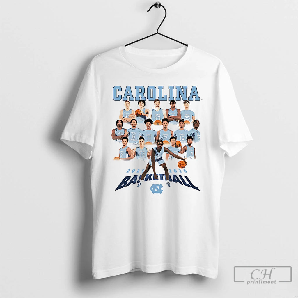 Classic Carolina Basketball Unc Mbb 2025 2026 Graphic T-Shirts, Hoodie, Sweatshirt | PrintMintTees.com