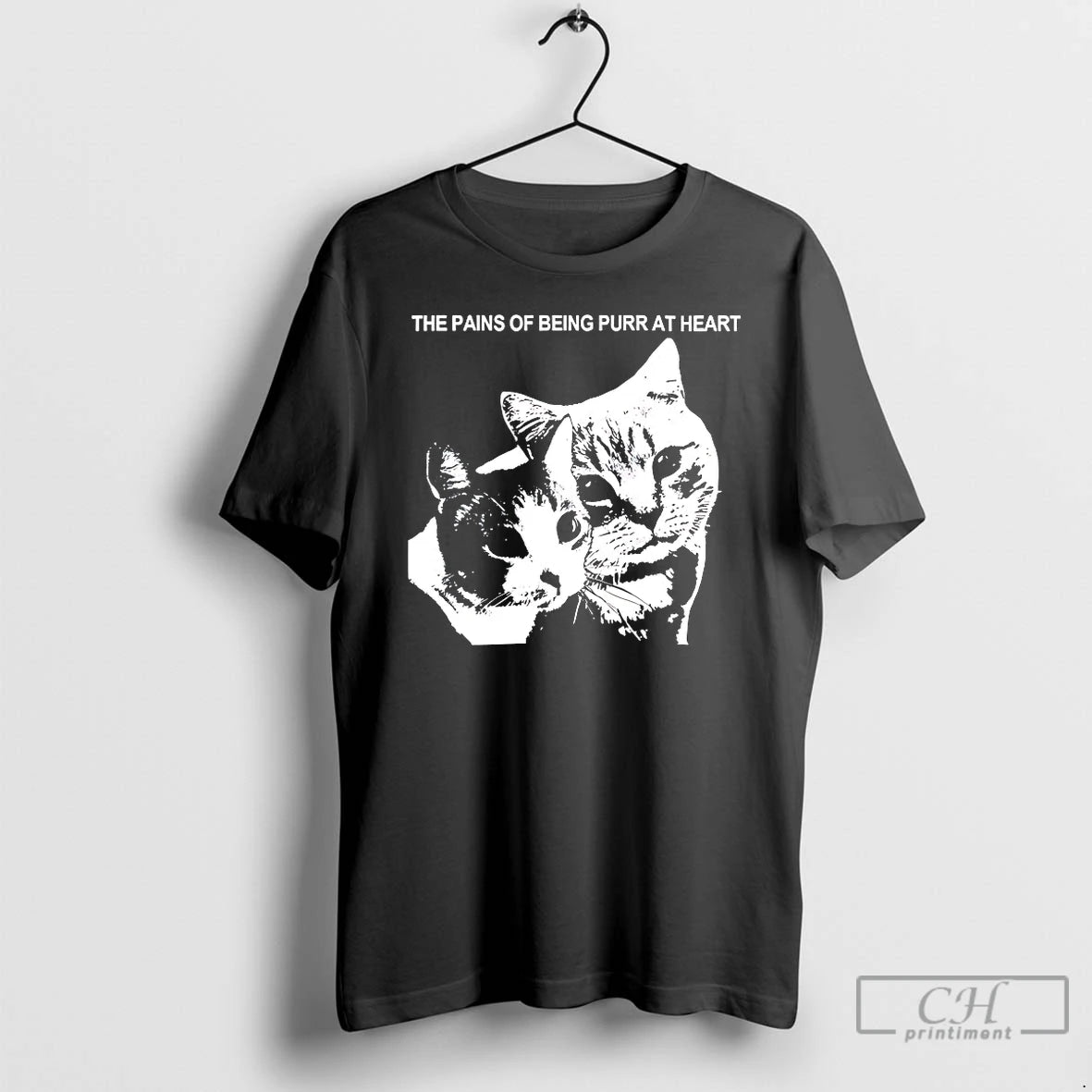 Classic Cats The Pains Of Being Purr At Heart T-Shirts, Hoodie, Sweatshirt | PrintMintTees.com