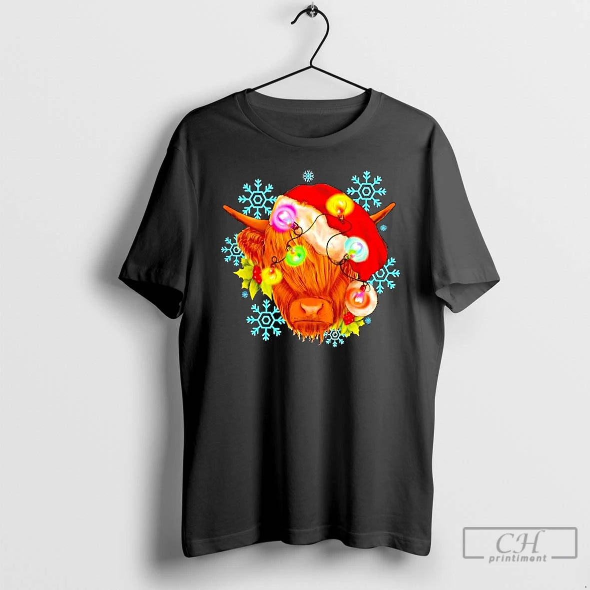 Classic Christmas Cow Face T-Shirts, Hoodie, Sweatshirt | PrintMintTees.com