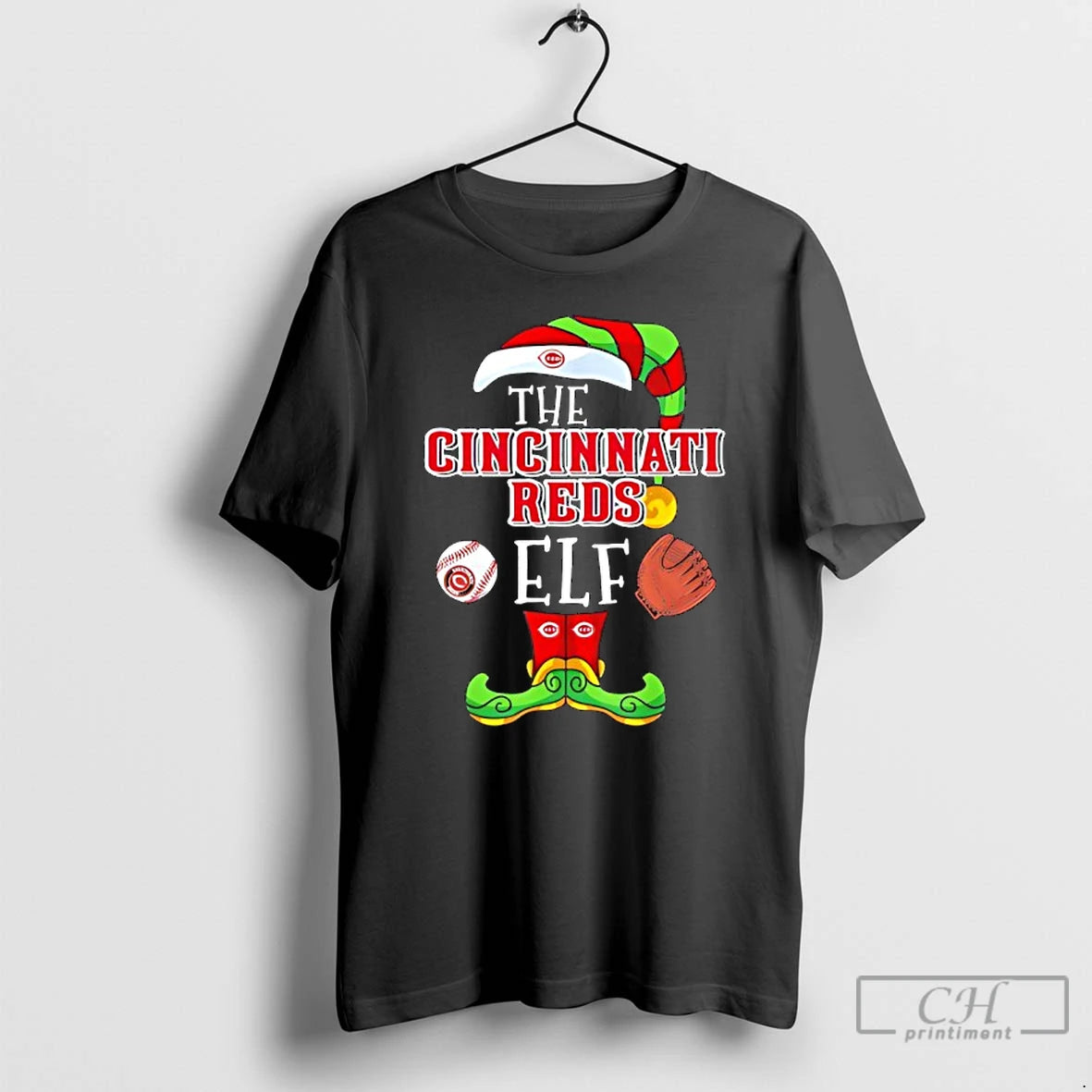 Classic Cincinnati Reds Christmas Elf T-Shirts, Hoodie, Sweatshirt | PrintMintTees.com