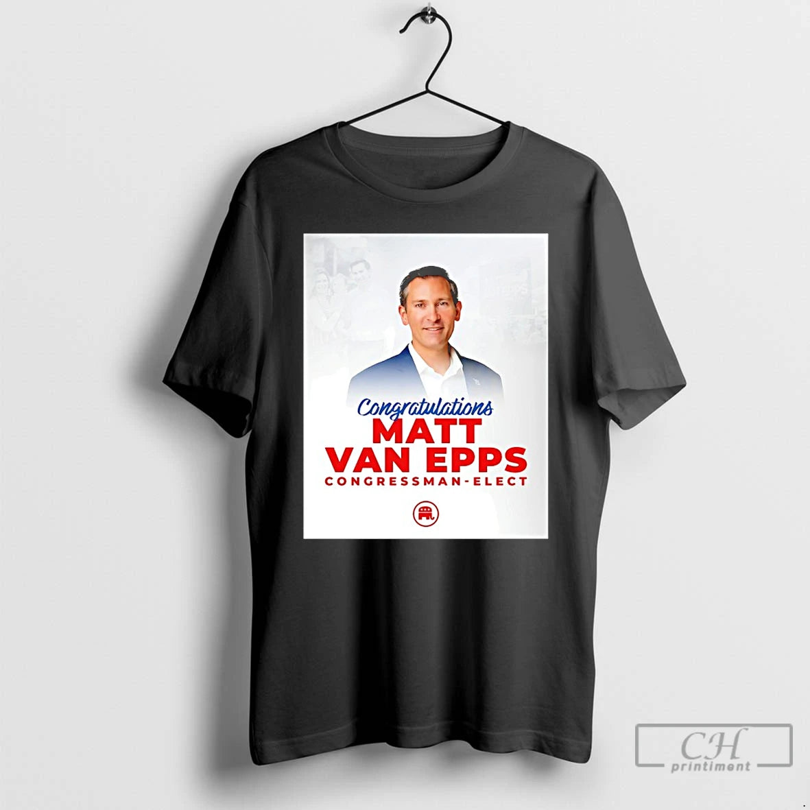 Classic Congratulations Matt Van Epps Congressman Elect T-Shirts, Hoodie, Sweatshirt | PrintMintTees.com
