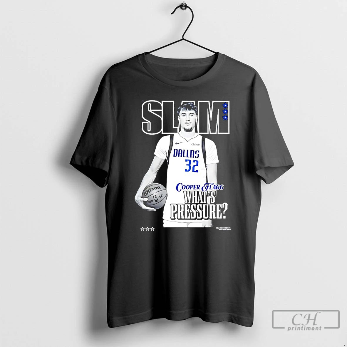 Classic Cooper Flagg Dallas Mavericks Slam Whats Pressure T-Shirts, Hoodie, Sweatshirt | PrintMintTees.com
