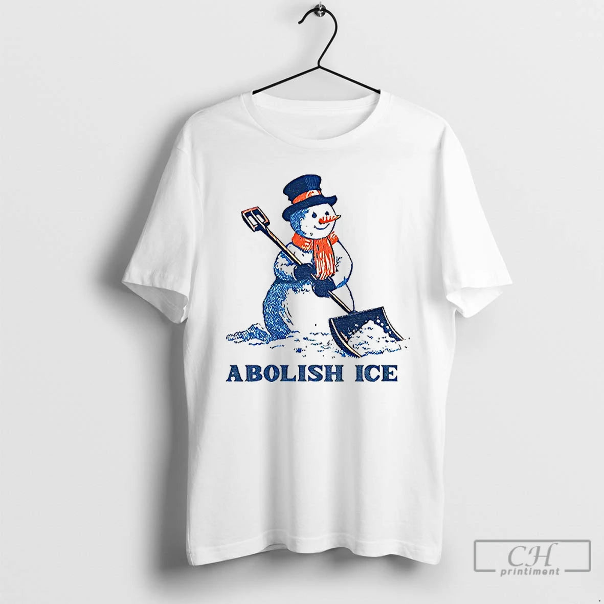Classic Cute Snowman Abolish Ice Snow Christmas T-Shirts, Hoodie, Sweatshirt | PrintMintTees.com