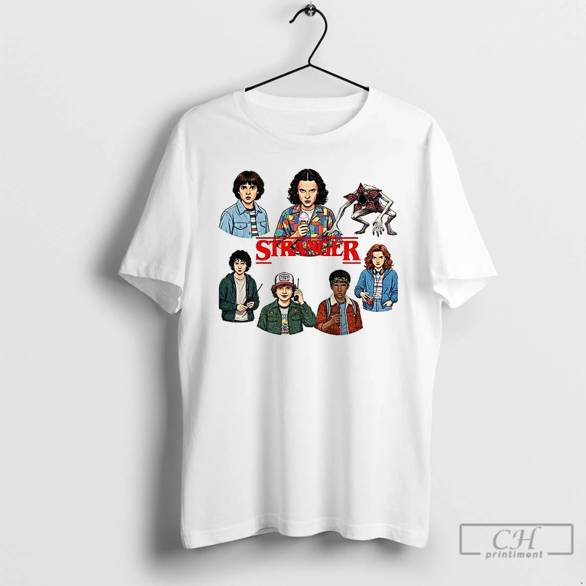 Classic Cute Stranger Thingscharacters Eleven Mike Lucas Dustin Will Horror T-Shirts, Hoodie, Sweatshirt | PrintMintTees.com