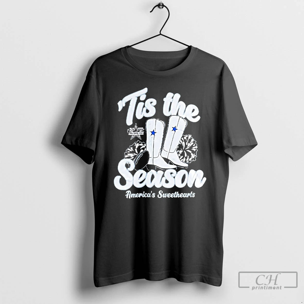 Classic Dallas Cowboys Tis The Season Americas Sweethearts 2025 T-Shirts, Hoodie, Sweatshirt | PrintMintTees.com