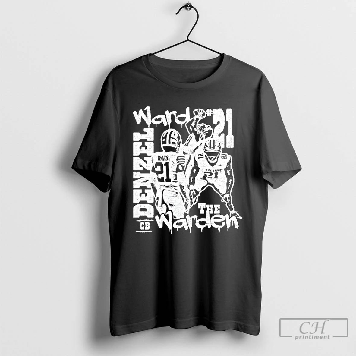 Classic Denzel Ward Graffiti Collage T-Shirts, Hoodie, Sweatshirt | PrintMintTees.com