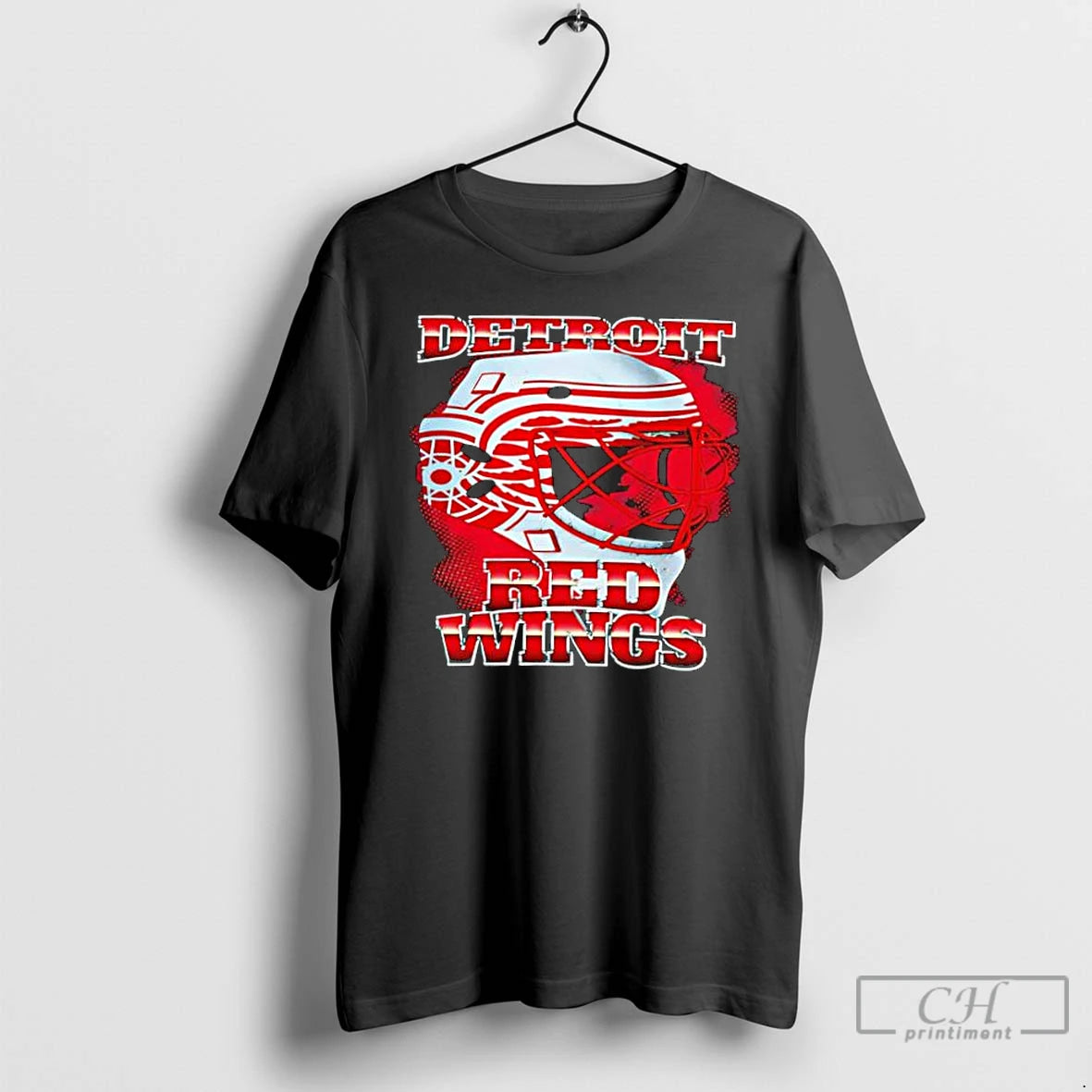 Classic Detroit Red Wings Helmet Stylish T-Shirts, Hoodie, Sweatshirt | PrintMintTees.com