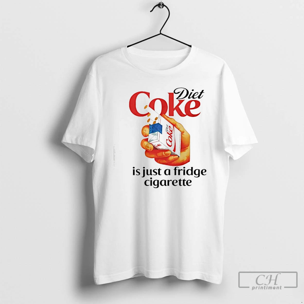 Classic Diet Coke Is Just A Fridge Cigarette T-Shirts, Hoodie, Sweatshirt | PrintMintTees.com