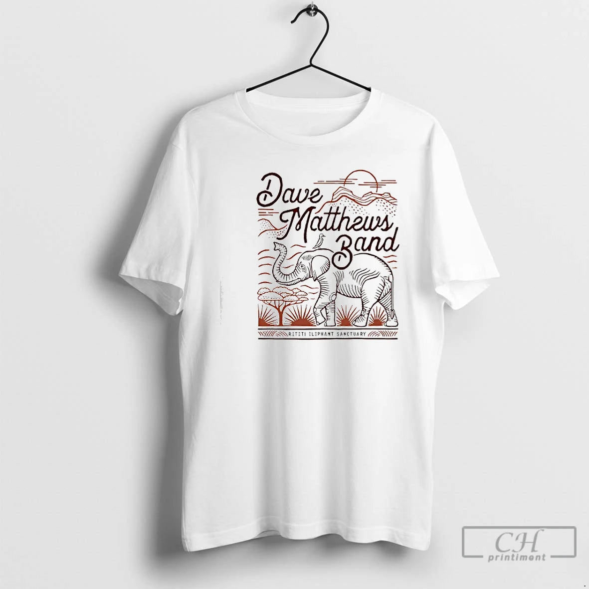 Classic Dmb Dave Matthews Band X Reteti Elephant Sanctuary T-Shirts, Hoodie, Sweatshirt | PrintMintTees.com