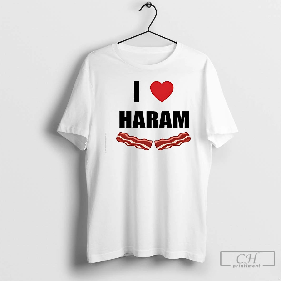 Classic Dr Gumnaam Wearing I Love Haram Bacon T-Shirts, Hoodie, Sweatshirt | PrintMintTees.com